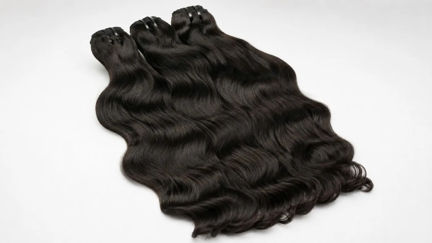 Vietnamese remy hair bundles prepared for private label packaging