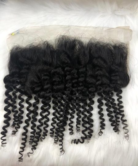 Steam Curly Lace Frontal