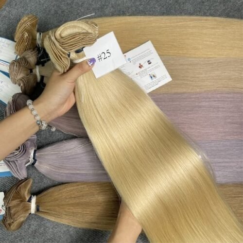 hand tied weft thanhanhair