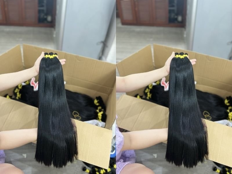 Quality of raw Vietnamese hair