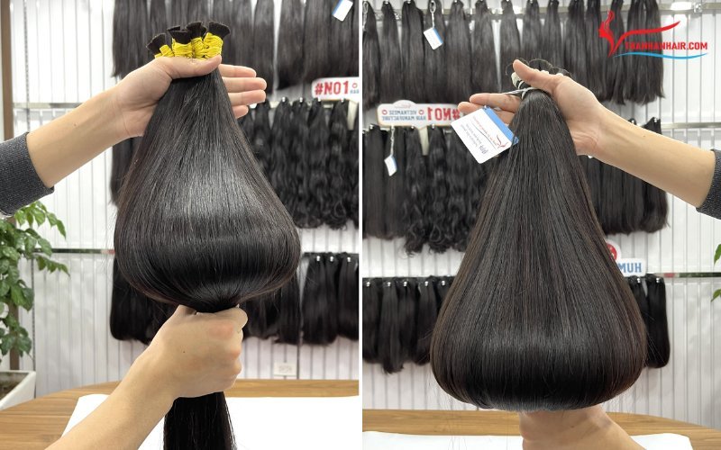 naturally shiny vietnamese hair