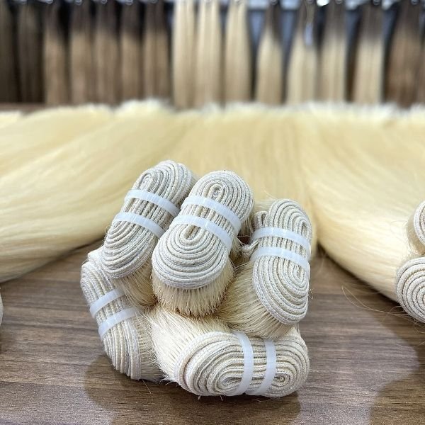 machine weft hair