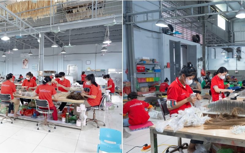 Thanh An Hair is the number 1 supplier of remy raw hair in Vietnam.