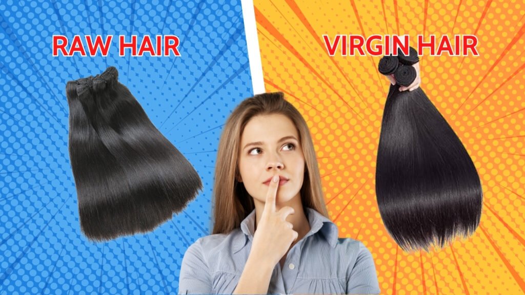 raw hair vs virgin hair