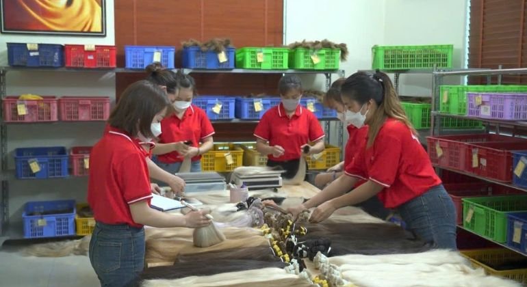 Thanh An Hair supplier keratin hair extensions