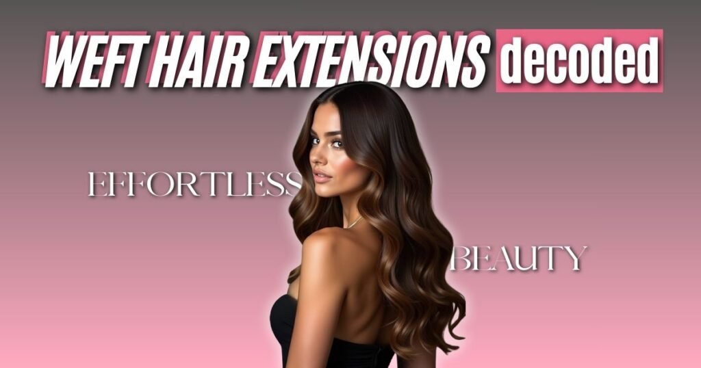 weft hair extensions decoded your key to effortless beauty