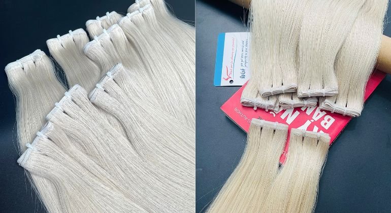 what are flat weft hair extensions