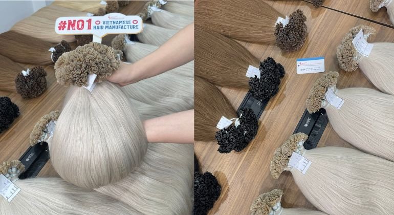 What is keratin tip hair extension?