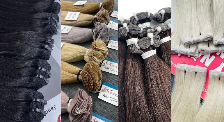 what are weft hair extensions