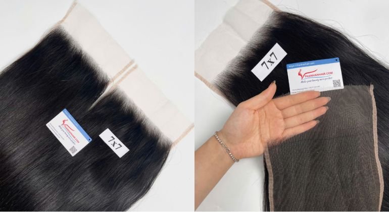 7x7 lace closure