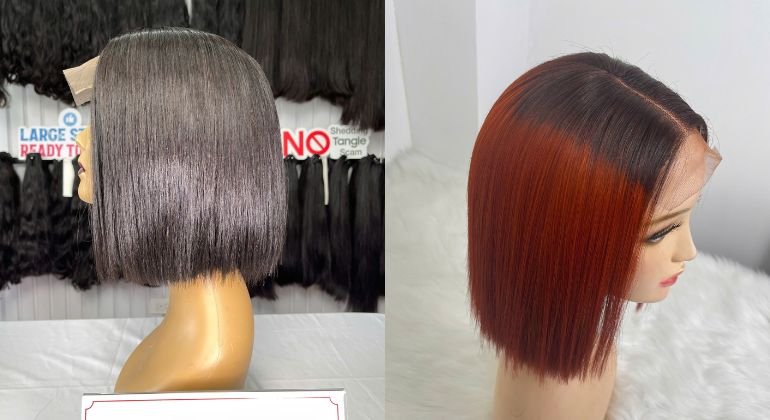 Short wig hair