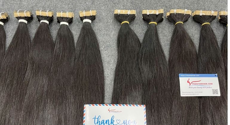 Tape in hair extensions