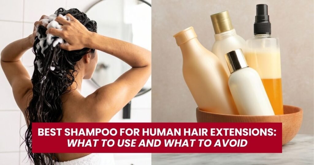 Best Shampoo for Human Hair Extensions: What to Use and What to Avoid