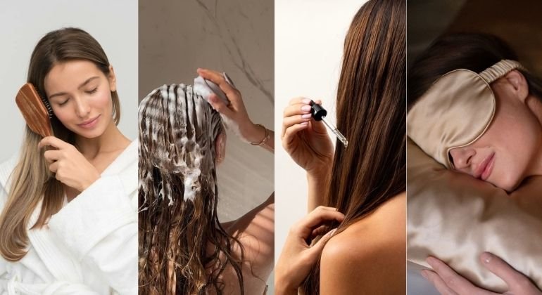 How to maintain weft hair extensions