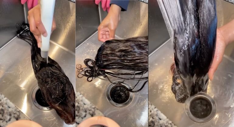 How to wash a human hair wig