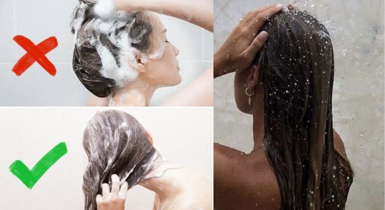 Washing without shortening the life of hair extensions