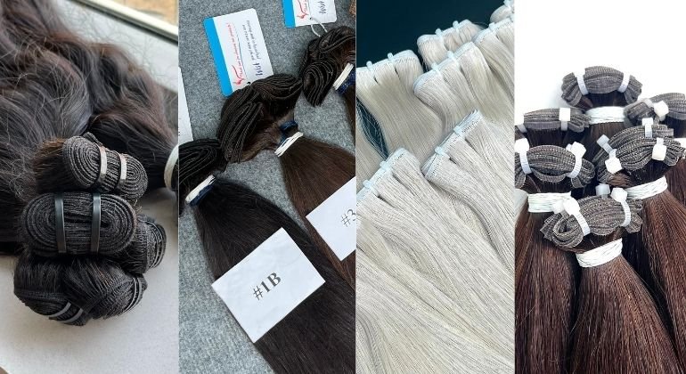 What are weft hair extensions