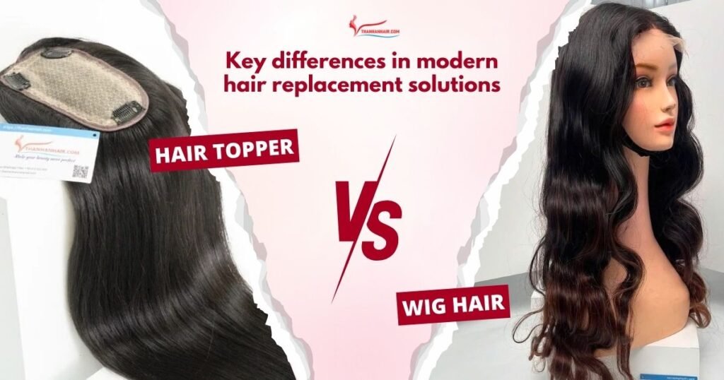 Hair Toppers vs Wigs: Key Differences in Modern Hair Replacement Solutions