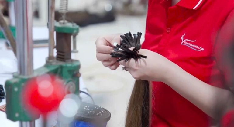 Our skilled workforce behind consistent high-quality hair extensions