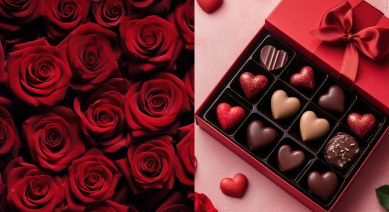 Roses and chocolate have long been classic Valentine’s Day gifts