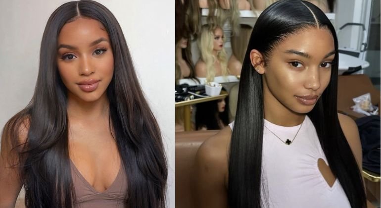 Subtle straight textures with moderate density