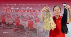 The Ultimate Guide to Hair Extension Manufacturing in Vietnam: How Thanh An Hair Supplies the Global Market