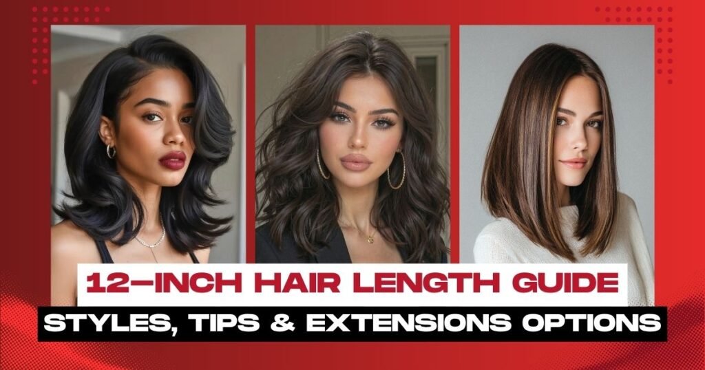 12-Inch Hair Length Guide: Styles, Tips & Extensions Options