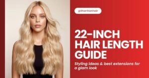 22-Inch Hair Length Guide: Styling Ideas & Best Extensions for a Glam Look