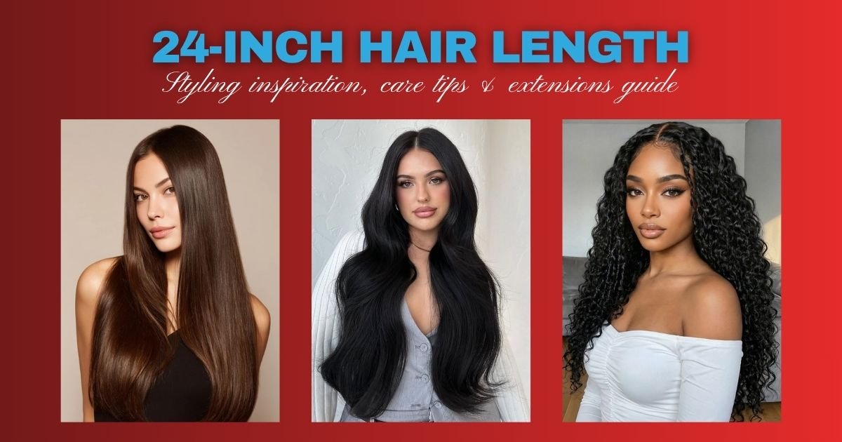 24-Inch Hair Length: Styling Inspiration, Care Tips & Extensions Guide