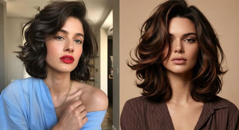 Classic blowout style