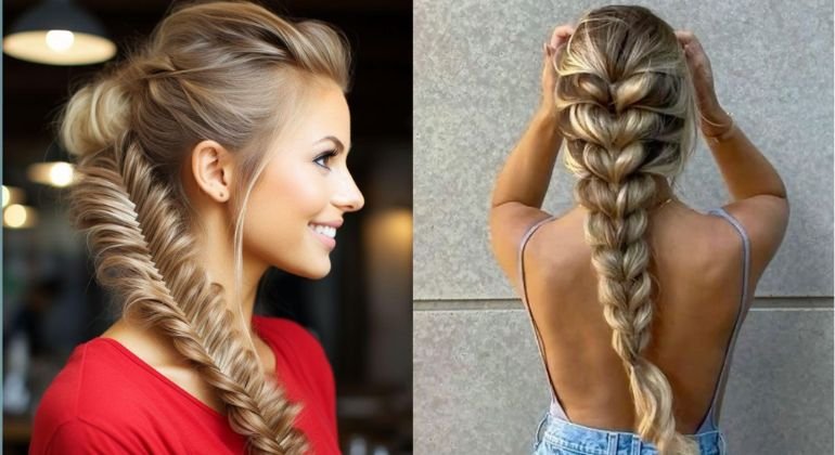 Fishtail braids