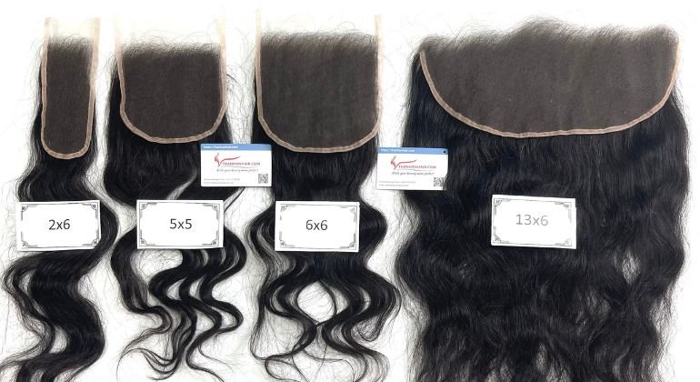 Lace frontal and lace closure