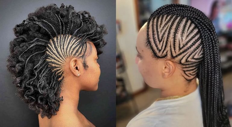 Mohawk braids