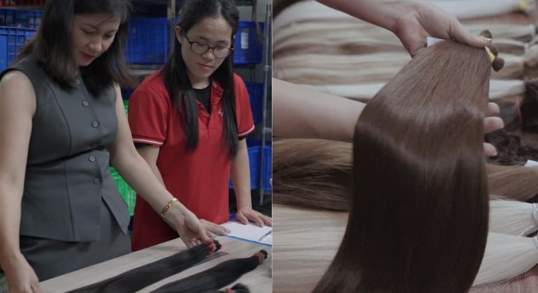 Thanh An Hair offers 16-inch and 18-inch hair extensions to suit both natural and glam looks