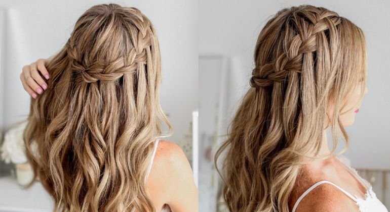 Waterfall braids