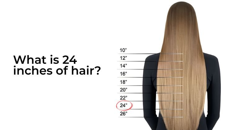 What is 24 inches of hair?