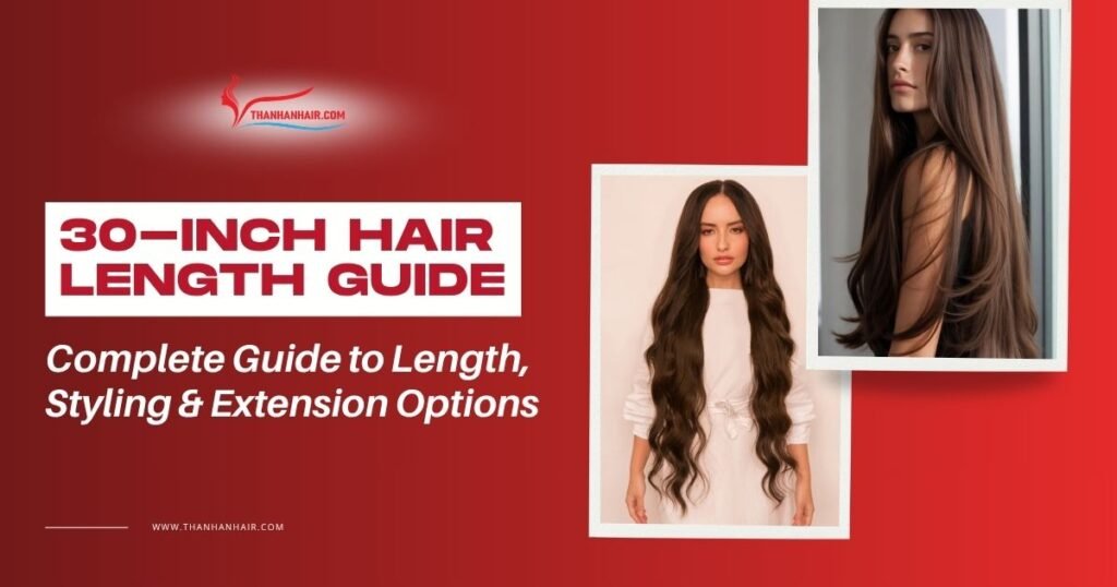 30-Inch Hair Length: Complete Guide to Length, Styling & Extension Options