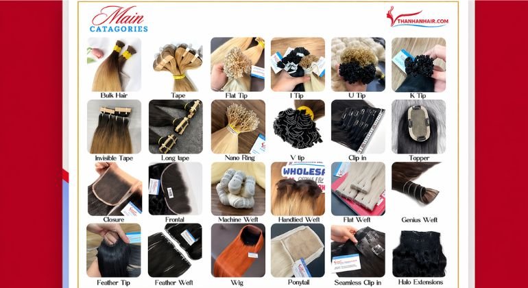 About Tape Hair Extensions of Thanh An Hair Vendor