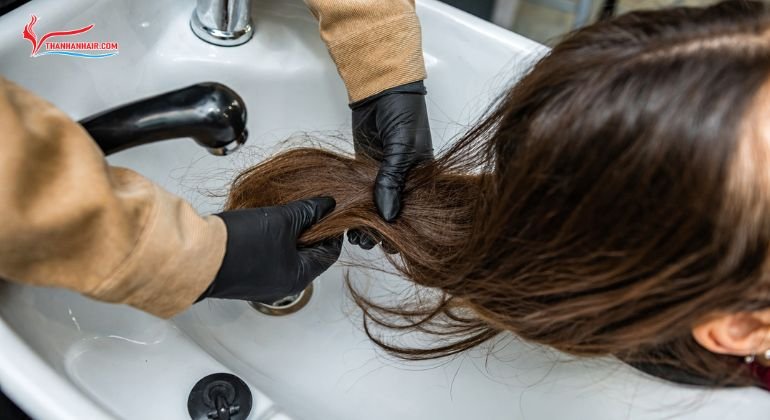 Cleaning Your Hair After Removing Tape Hair Extensions