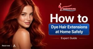 How to Dye Hair Extensions at Home Safely (Expert Guide)