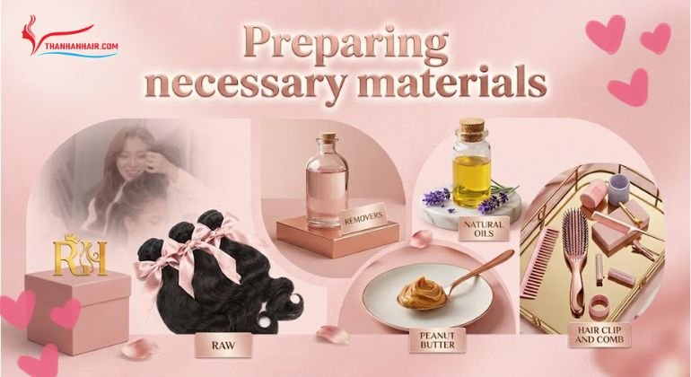 Preparing necessary materials