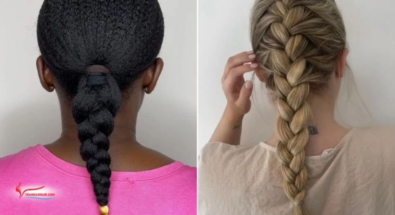 Secure Your Hair in a Loose Braid