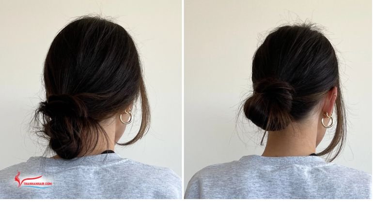 Try the Low Ponytail Method