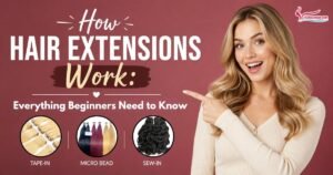 How Hair Extensions Work Everything Beginners Need to Know