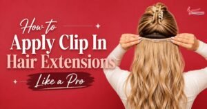 How to Apply Clip In Hair Extensions Like a Pro