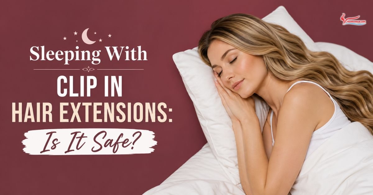Sleeping With Clip In Hair Extensions Is It Safe