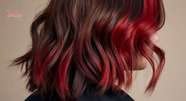 Why Red Highlights Look Amazing on Black Hair
