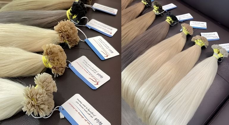 Flat Tip Keratin Hair Extension