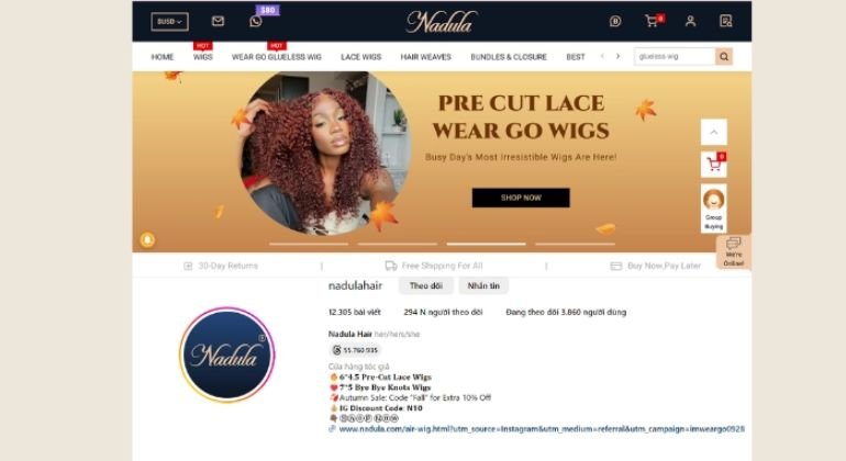 Nadula Hair