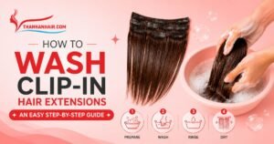 How to Wash Clip-In Hair Extensions: An Easy Step-by-Step Guide